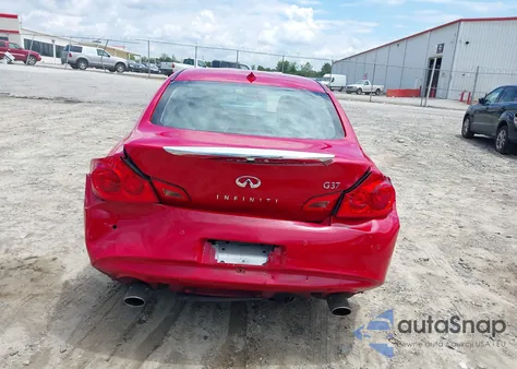 2010 Infiniti G37 Journey from USA, damaged, VIN JN1CV6AP1AM408548